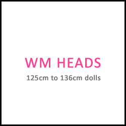 wmdolls 140cm+ Sexdolls heads